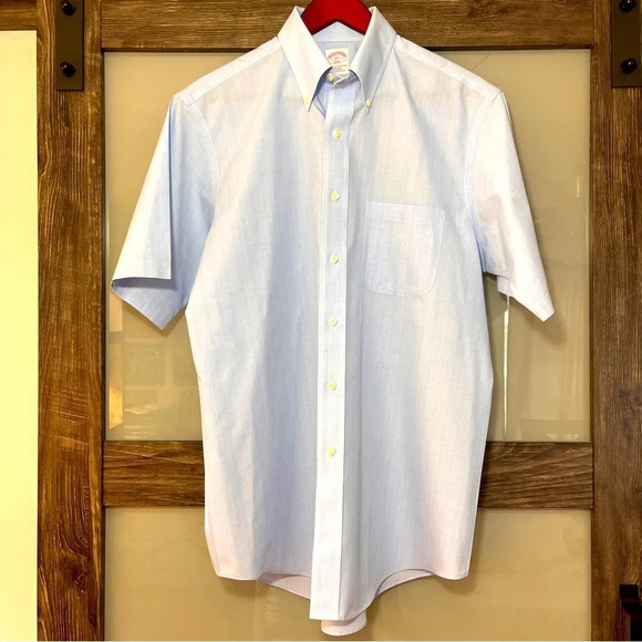 Brooks Brothers Other - Brooks Brothers Non-Iron The Original Polo Shirt 100% Cotton Baby Blue
